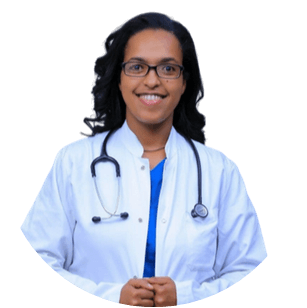 Team member Dr Bethel Dereje