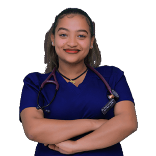 Team member Dr Melat Getachew